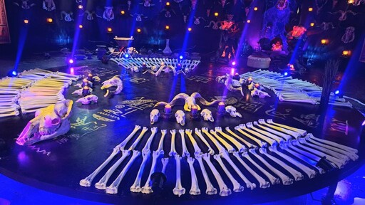 十鼓文創全新奇幻場景!獸骨祭壇創意沉浸劇場首亮相!開啟魔法探險之旅