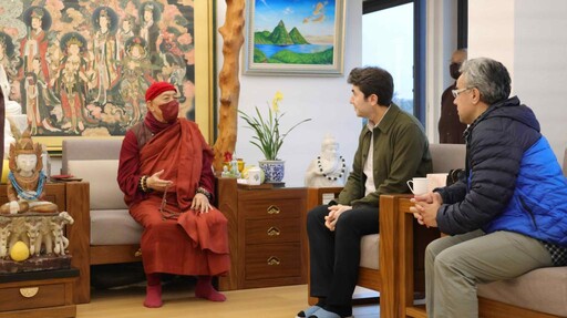 土國伊斯蘭宗教領袖弟子來台 拜會心道法師請益宗教交流