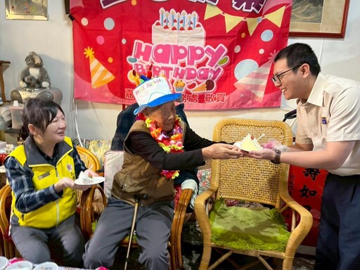 嘉義百歲榮民孫伯伯紀壽 提醒替代役傳承愛國精神報效國家