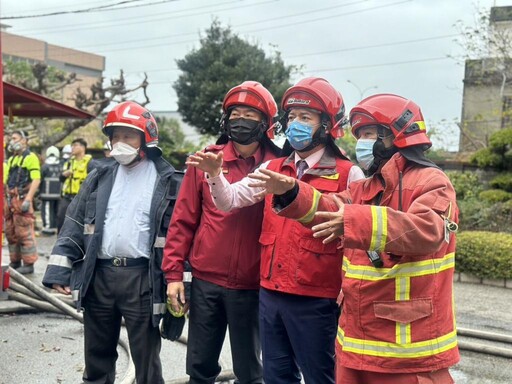 竹市防範高層住宅火災風險 加速複查、強化管理、提升社區防災能力