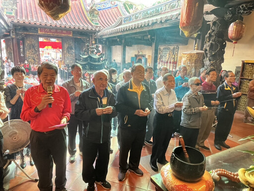 台中萬和宮冬季消災祈安法會 悠揚悅耳誦經聲洋溢 莊嚴殊勝