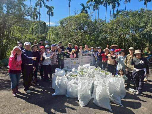 公私協力共除蔓 林保署新竹分署守護暗坑自然現螢光