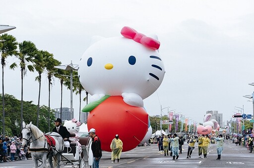 「舞動夢想」 亞洲最大全台唯一2023 OPEN！大氣球遊行 12月9日與高雄熊相約時代大道見