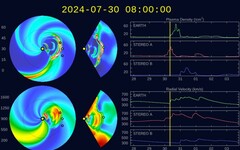 氣象署發「中度磁暴」特報 估未來24小時衛星導航恐中斷