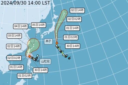 山陀兒越走越慢「恐直攻強颱」 氣象粉專估最快海陸警周四解除