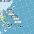 【康芮颱風撲台】各國最新預測路徑「萬箭穿心」 可能登陸地點曝光