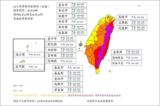 明天再放颱風假？ 氣象署最新預報22縣市有機會