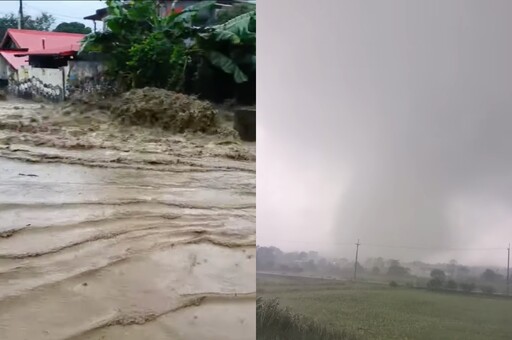 花蓮秀林鄉疑出現龍捲風 大氣系主任證實：可能同時有多個