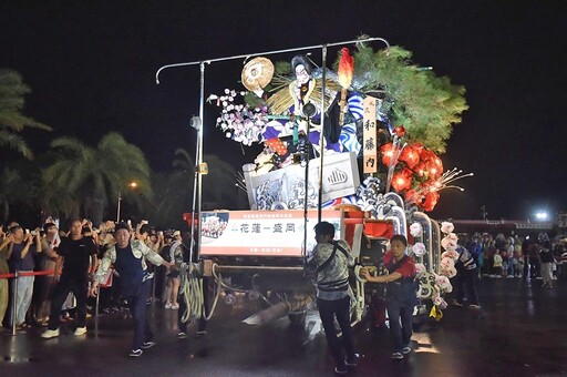 【觸楣頭】日本盛岡山車花蓮踩街祈福 播音車放「悼」字樣惹議、 廠商道歉