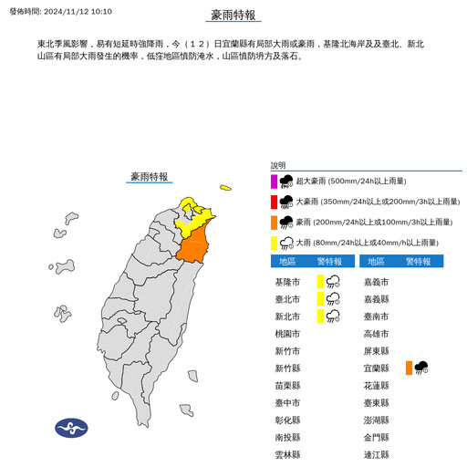 【有片】輕颱「天兔」還沒來宜蘭就下暴雨 羅東淹水民眾怨：要坐船上班了