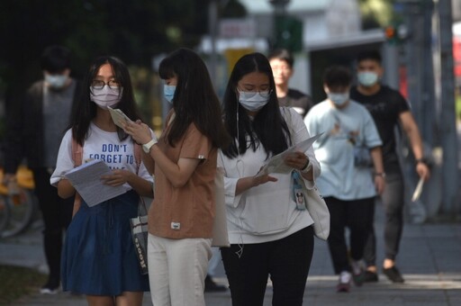 學測將至「流感」升溫 醫師籲考生戴好口罩