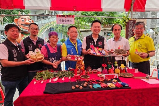 大溪神農文化祭啟動 蘇俊賓秀順口溜:大溪處處有好神,月月有好事