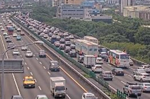 端午連假第1天!國一南向竹北路段「紫爆」 國三「樹林-龍潭」也塞