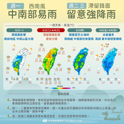 今年首颱「蝴蝶」下周恐生成 氣象專家：路徑接近台灣