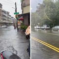 【有片】暴雨狂轟南台灣！3縣市「紫爆」到處淹水 民眾哀嚎：根本是颱風