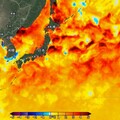 日本周圍海域「一片火紅」好驚人 專家一張圖示警：今年會很熱