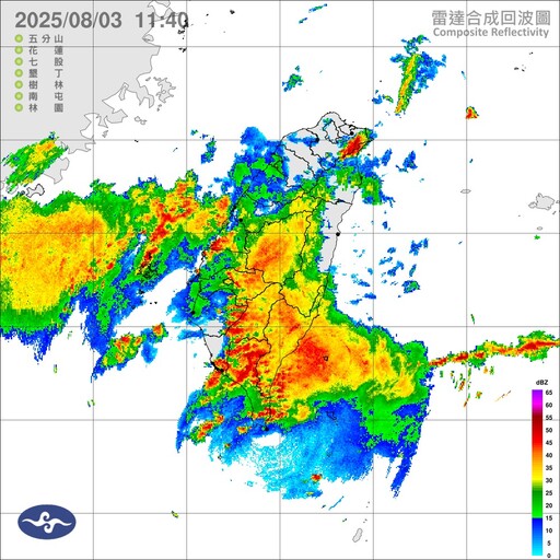 第10號颱風白鹿生成 氣象署持續發布19縣市豪雨特報
