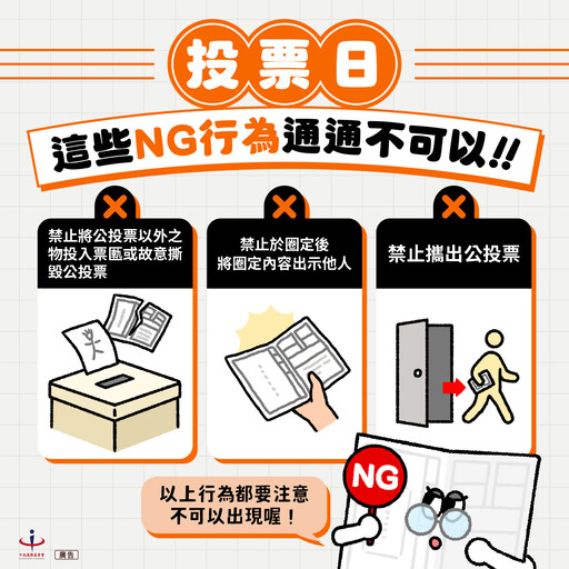 【懶人包】823投票罷免7藍委 「時間、資格、攜帶物品、禁止事項」一次看完