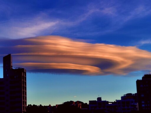 天有怪象?「飛碟雲」現身後6.0強震襲北台 專家解釋成因