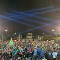 黃金週／民進黨凱道突破20萬人 支持者擠爆圓環路權