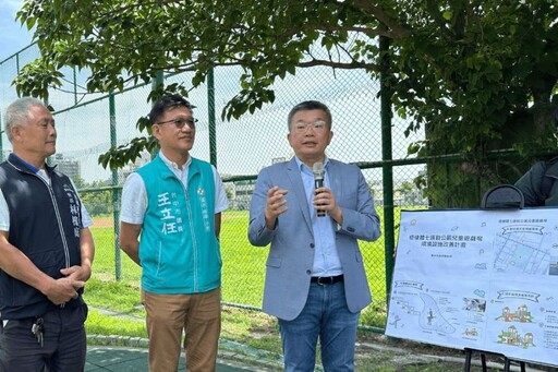 成功讓海線校舍重建、兒童遊戲場改善 蔡其昌喊話台中市府積極提案