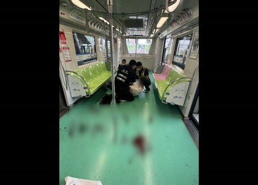 【有影】又見捷運隨機砍人 20歲男帶3刀中捷傷2人