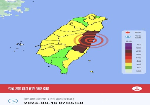 地牛持續翻身 全台劇烈搖晃民眾驚慌