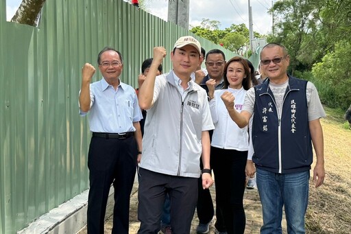 考察無人機航太產業園區工程 陳冠廷：嘉義民雄將華麗蛻變