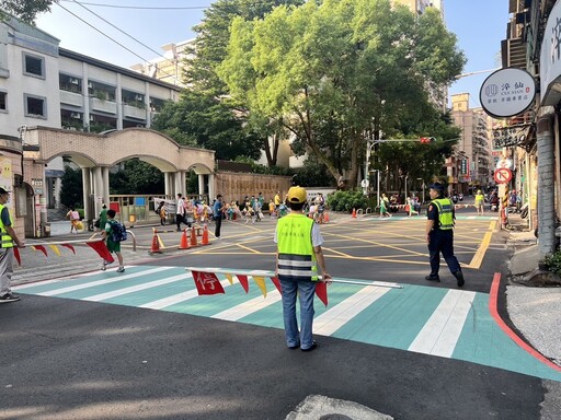 兒權優先 新北警啟動交通安全勤務