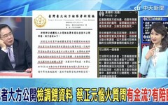 馬郁雯追京華城案卻遭性羞辱 李正皓將助記者提告蔡正元