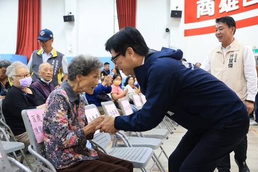 落實在地安老 陳其邁：廣設據點與銀髮健身俱樂部