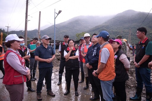 治山防洪刻不容緩 徐榛蔚建請中央挹注經費