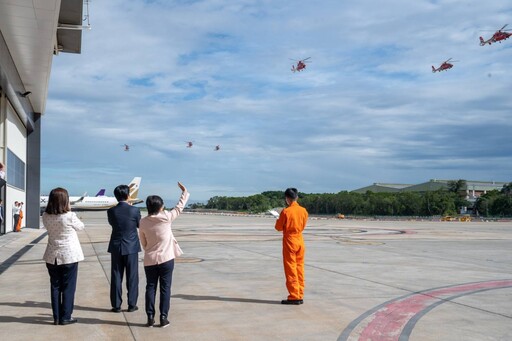 賴清德宣布提升海豚機隊性能 強化空勤總隊空中救援實力