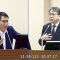 批接密層級混亂難監督 陳冠廷質疑蔡明彥：局長報告難道你1人寫？