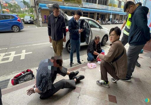 刑警「雞婆」立大功 路邊破窗逮車手獲民眾支持