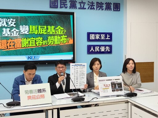 就安基金淪私人小金庫？ 李彥秀要求勞動部撤回預算