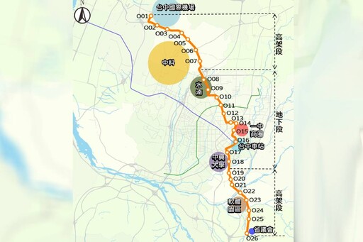 機場捷運需耗時14年 陳文政盼分段通車提升台中國際競爭力