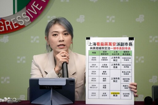 違背選前「共機擾台就不辦雙城」承諾 顏若芳對蔣萬安提3問