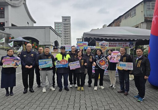 偕同慈濟喚起民眾防詐意識 中和警受邀歲末祝福活動