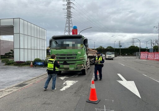 中和警活動地磅攔查大型車 今年迄今取締違規2387件