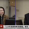 稱財劃修法預算要重編遭官員否認 王鴻薇：李慧芝下台