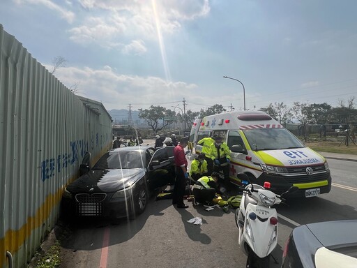 AB車攔查不停衝撞員警 警開槍制止通緝犯中彈送醫