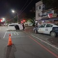 自撞警車送上門 男疑毒駕遭逮起獲喪屍煙彈