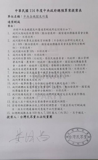 林俊憲批黃國昌「白癡預算刪減」 郭國文：打詐宣傳經費也一毛不剩