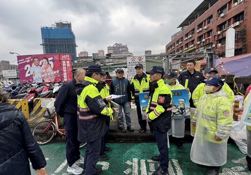 春節交通不打結 樹林警會同各行各業代表現地會勘