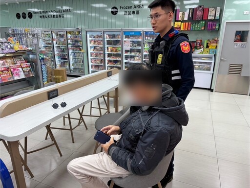 網路援交先買遊戲點數 機靈店員報警急攔7旬男