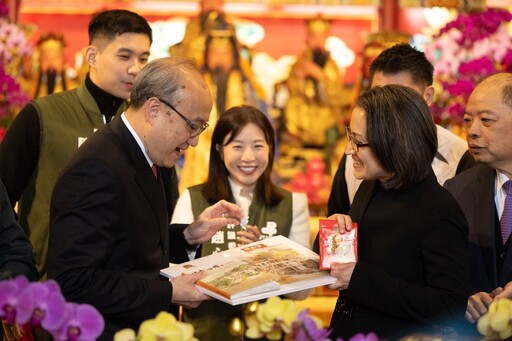 指南宮護國祈安法會 蕭美琴：團結正能量祈求國泰民安