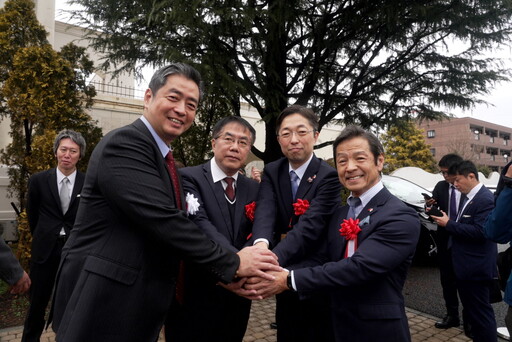 熊本縣日台會館開幕 黃偉哲盼加深台南熊本相互友好