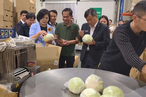 與星國連鎖超市簽署MOU 張麗善：雲林生鮮蔬果、良品再下一城