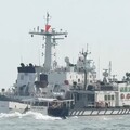 4中國海警船襲擾金門海域 海巡艇一對一監控驅離